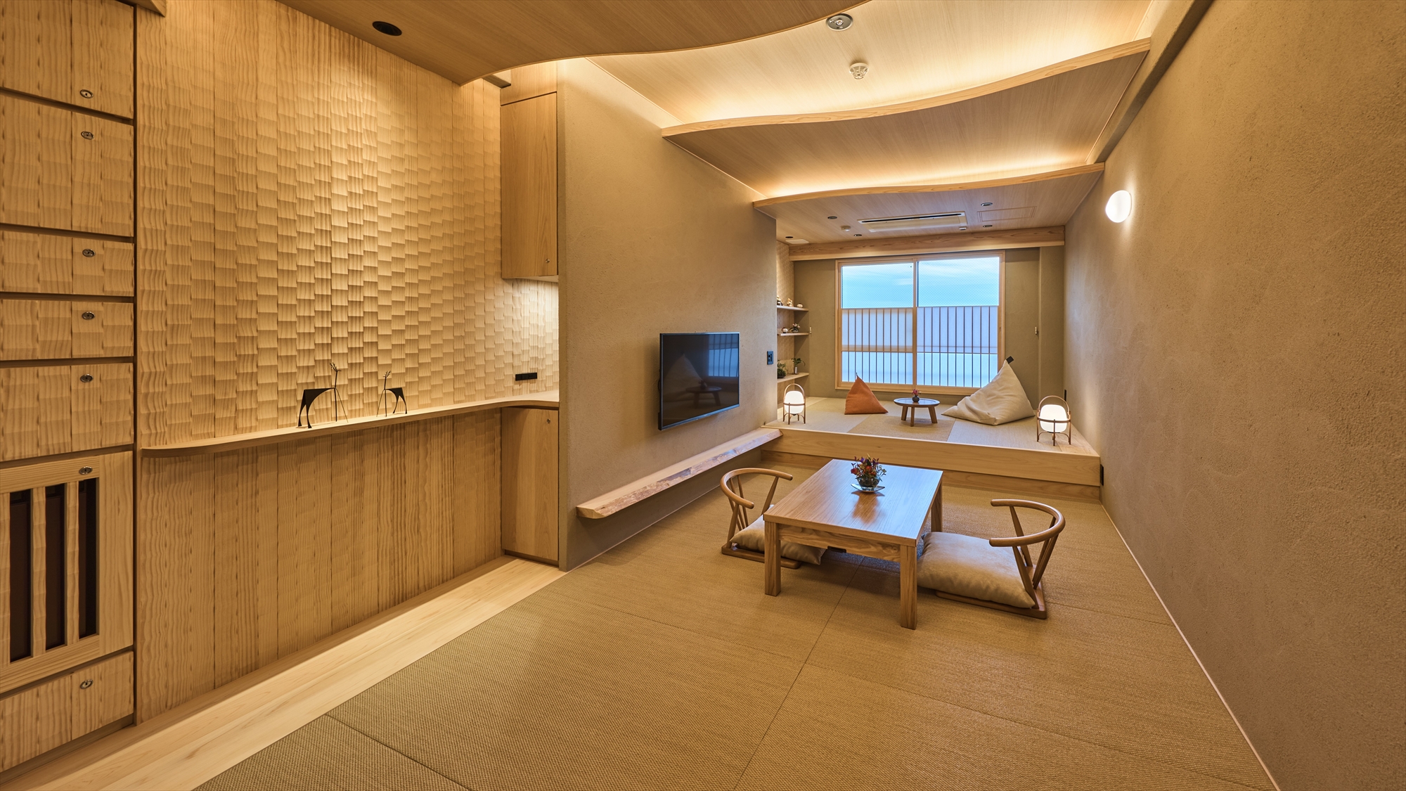 『茜 Akane』リニューアル和室（８畳＋３畳）