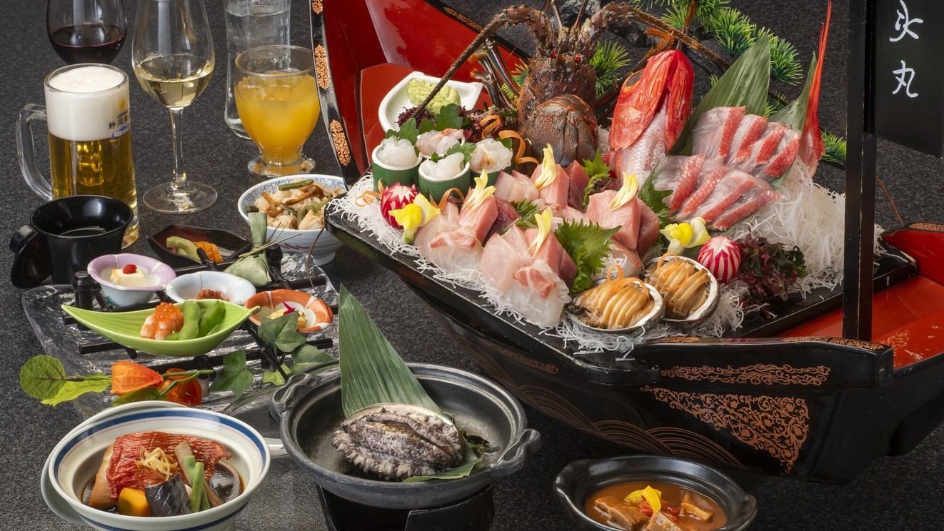 【GW家族旅行】伊豆の海の幸盛り×フリーフローで楽しむファミリープラン