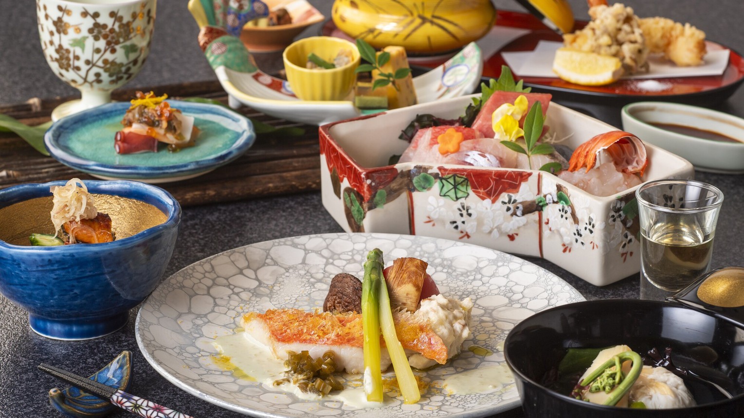 【夕食】60周年新会席［海コース］