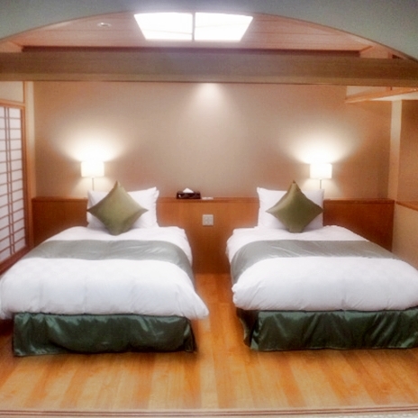 Hanami-tei Japanese-Western style bedroom Non-smoking