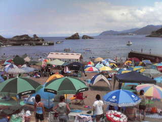 雲見温泉海水浴場