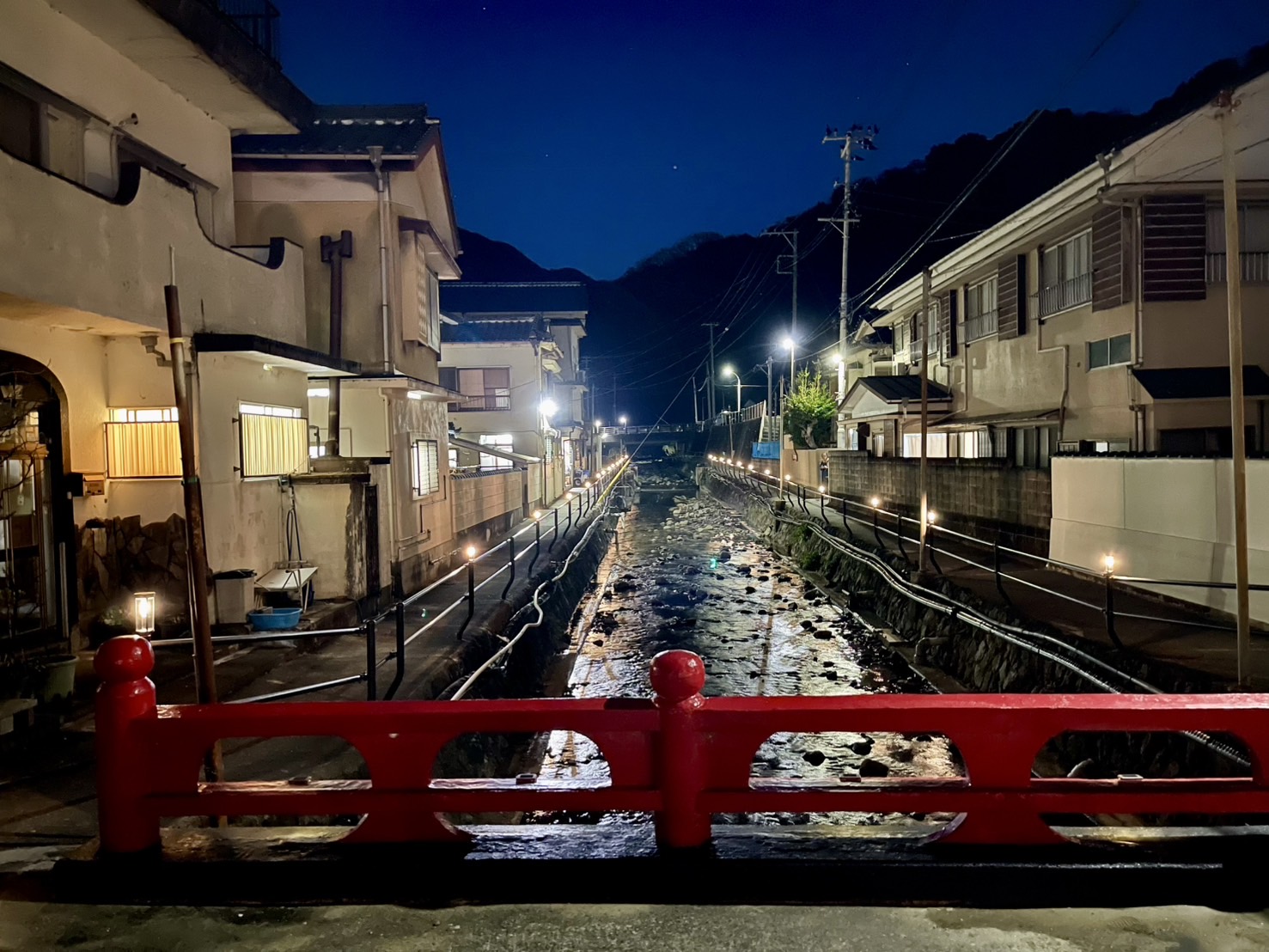 雲見太田川の景色