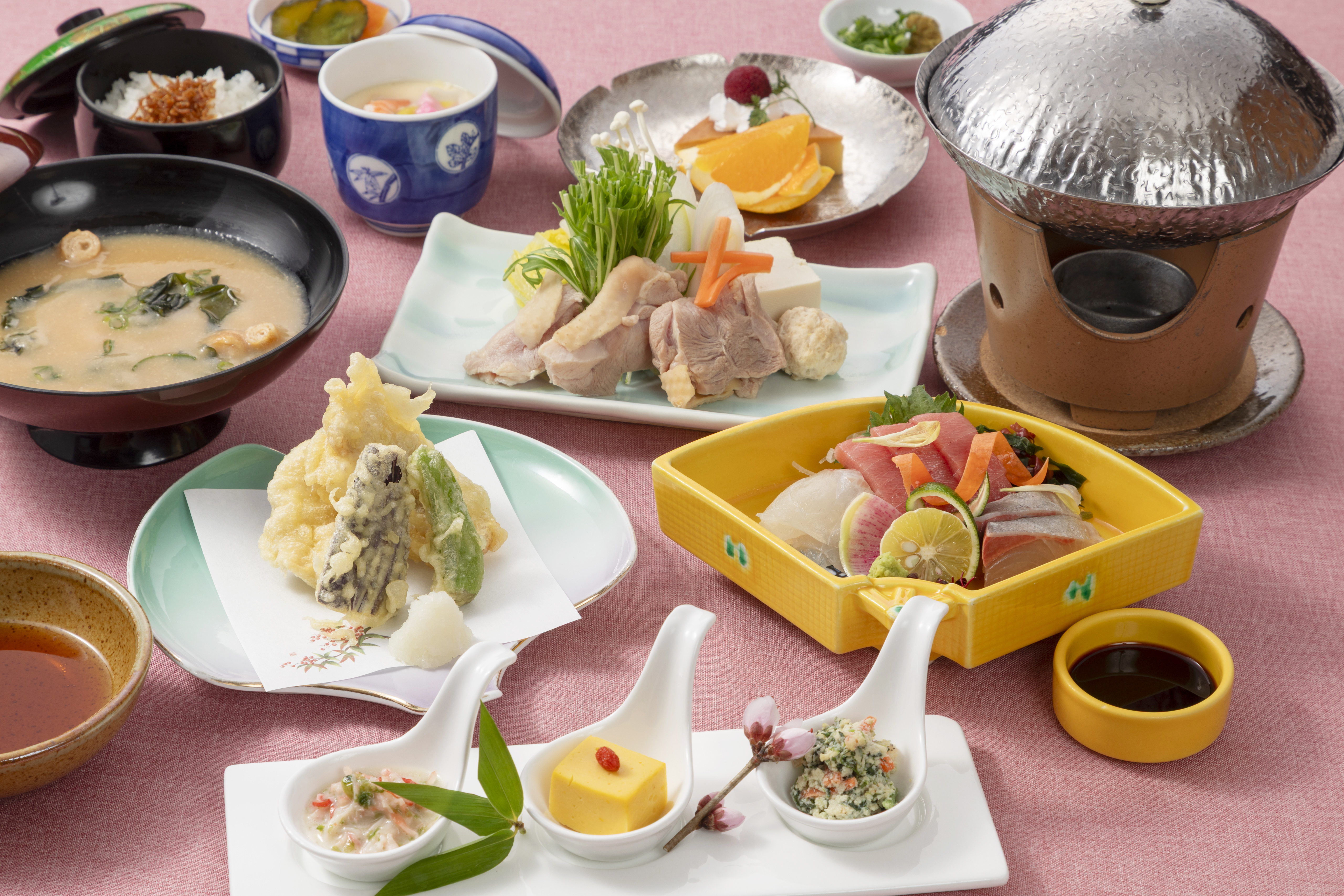 夕食【梅コース　山幸】お得に徳島グルメ堪能カジュアル御膳