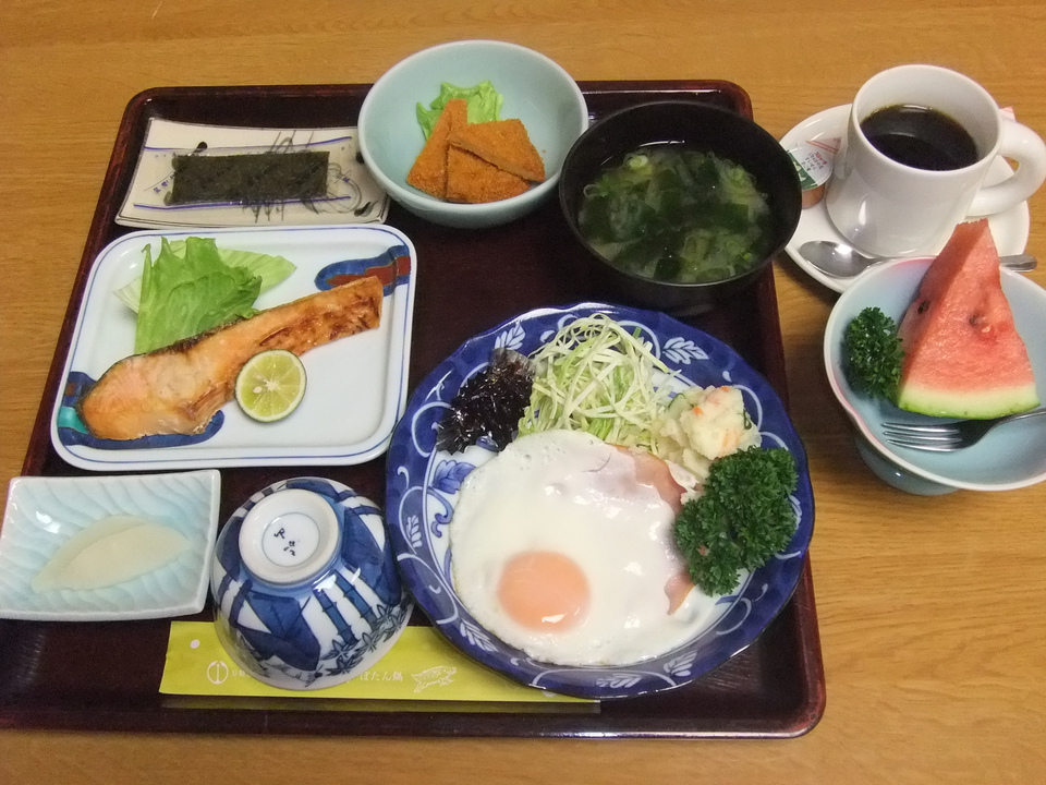 和定食、朝食付きプラン