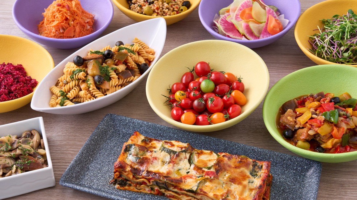 ベジタリアンメニュー集合