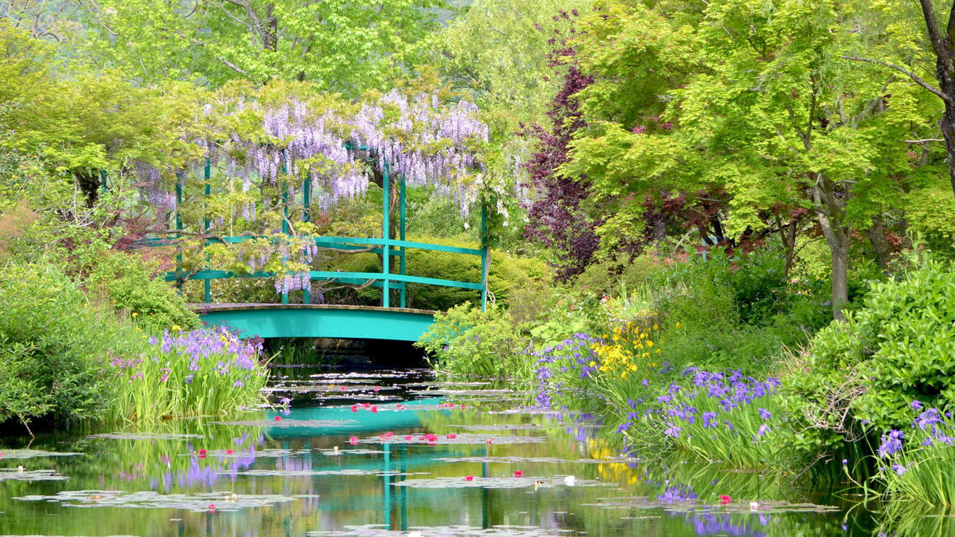 【モネの庭入場券付】光の画家モネが描いた理想の庭をファミリーで／夕朝食付　All Inclusive