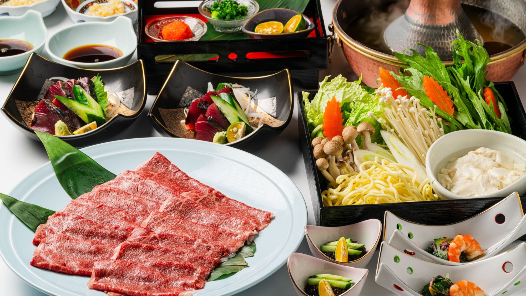 宮古島産大福牛コース　料理イメージ