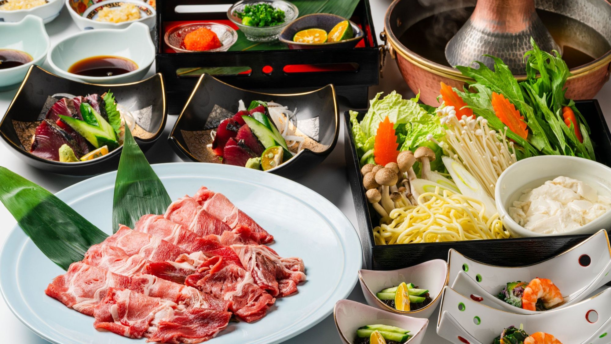 沖縄県産あぐー豚コース　料理イメージ