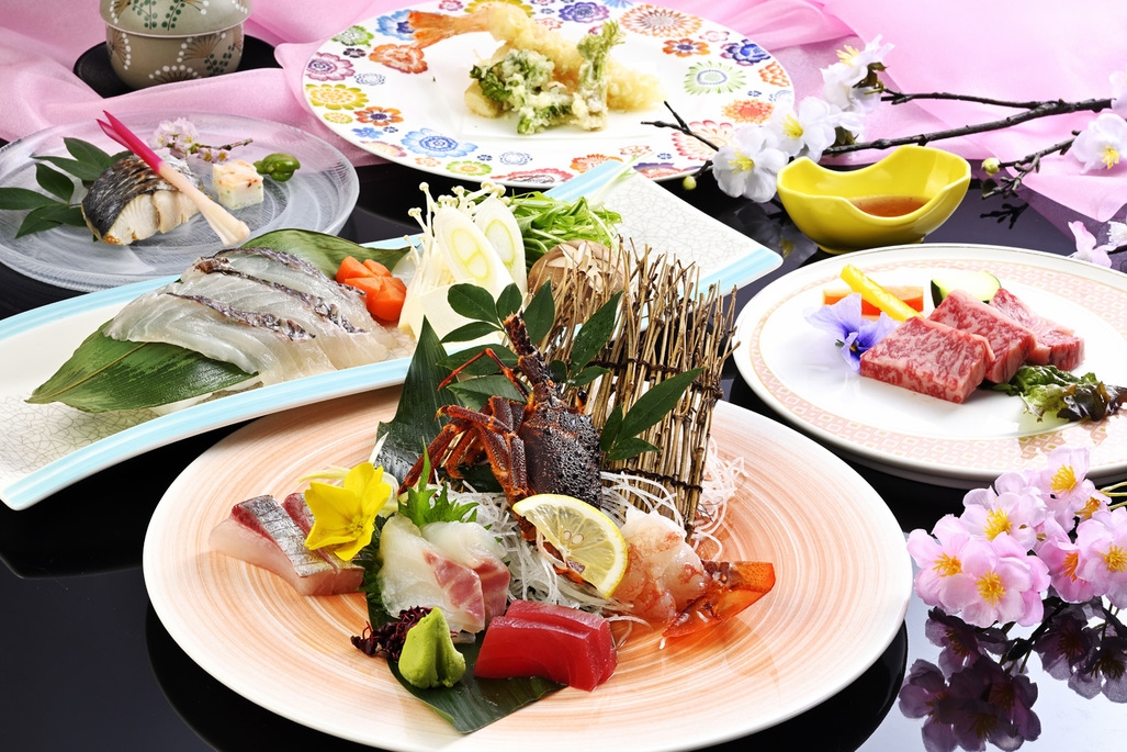 【期間限定】【部屋食】〜絶景温泉旅館のお得なグルメ旅〜　夕食は和の創作菖蒲会席