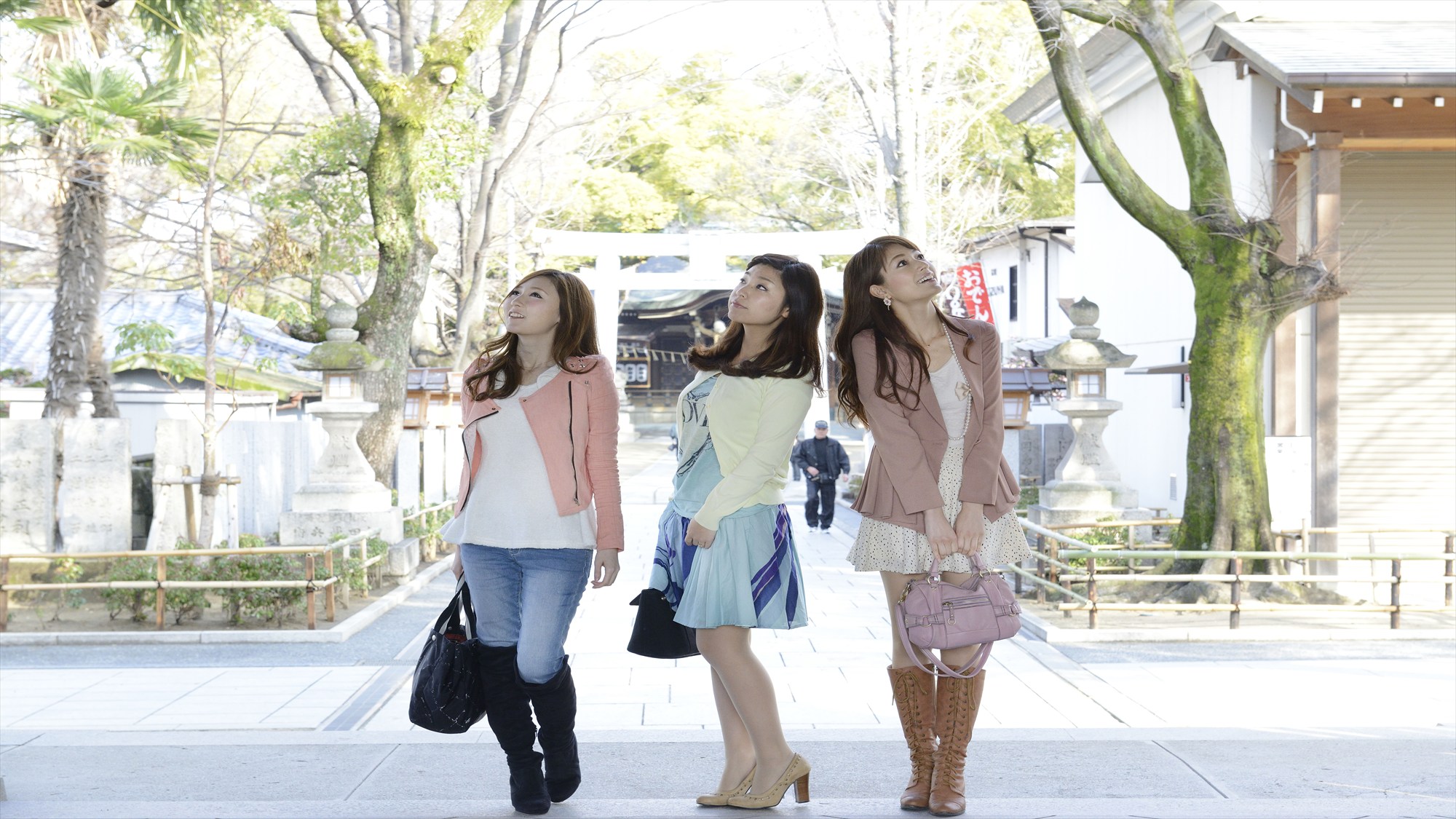 ホテル周辺観光スポット☆神社の自然と調和した散策ルート。