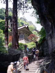 山寺「仁王像前」　階段を登った方だけが知りえる絶景の数々をお楽しみください