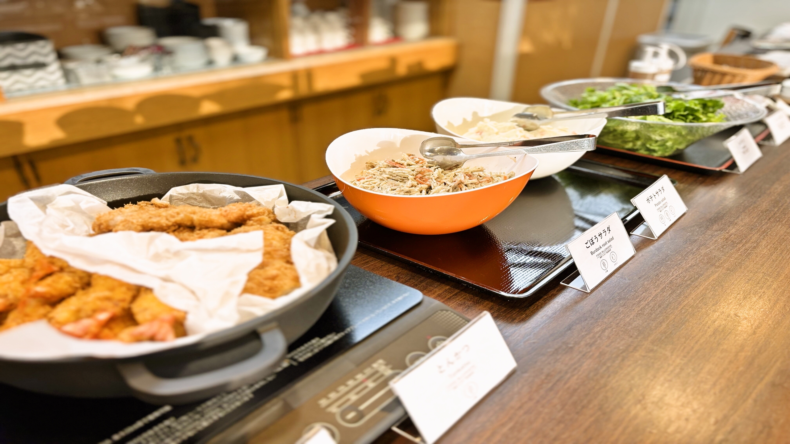 朝食バイキング