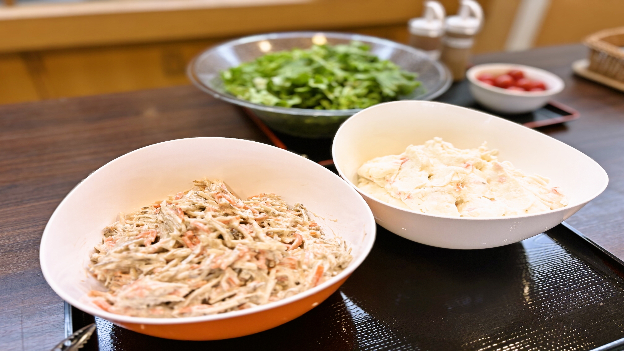 朝食バイキング