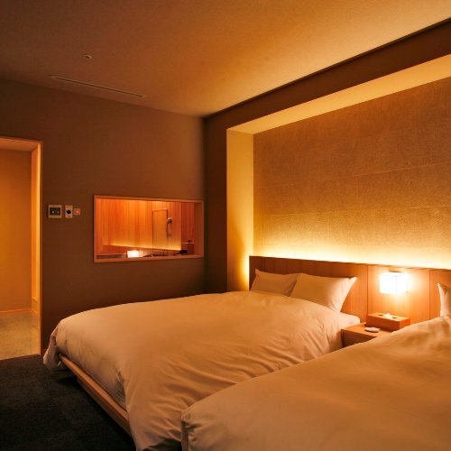 [Japanese-style bedroom with cypress bath, 45 square meters]