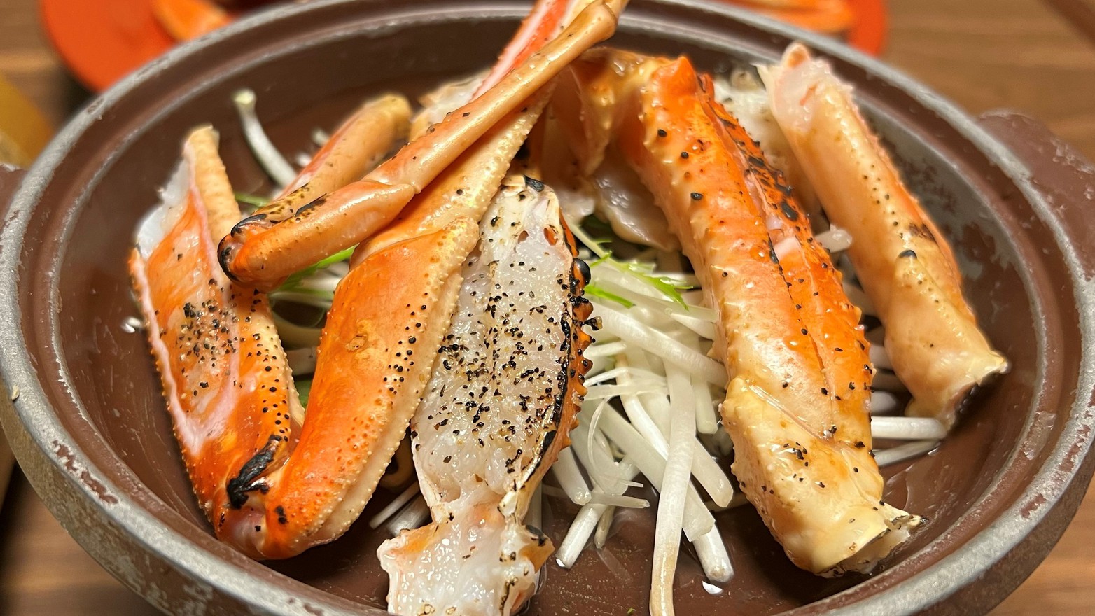 【外湯券付】夕食のみ（朝食なし）かにといえば『かに賛膳』ずわいがにフルコース