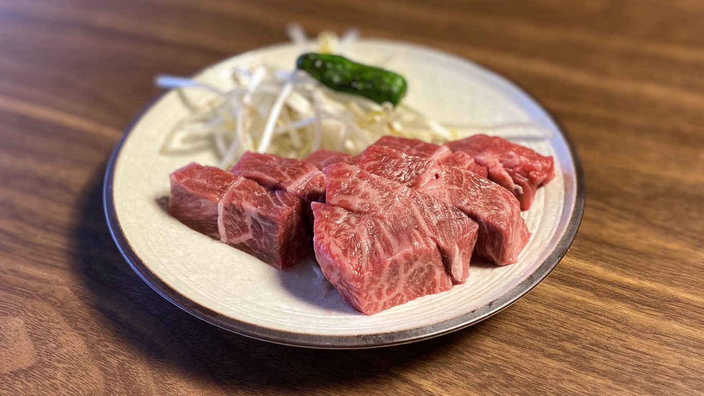 【改装中割引＆駐車場無料＆外湯券付】『肉三昧★但馬牛ステーキしゃぶしゃぶ贅沢膳』