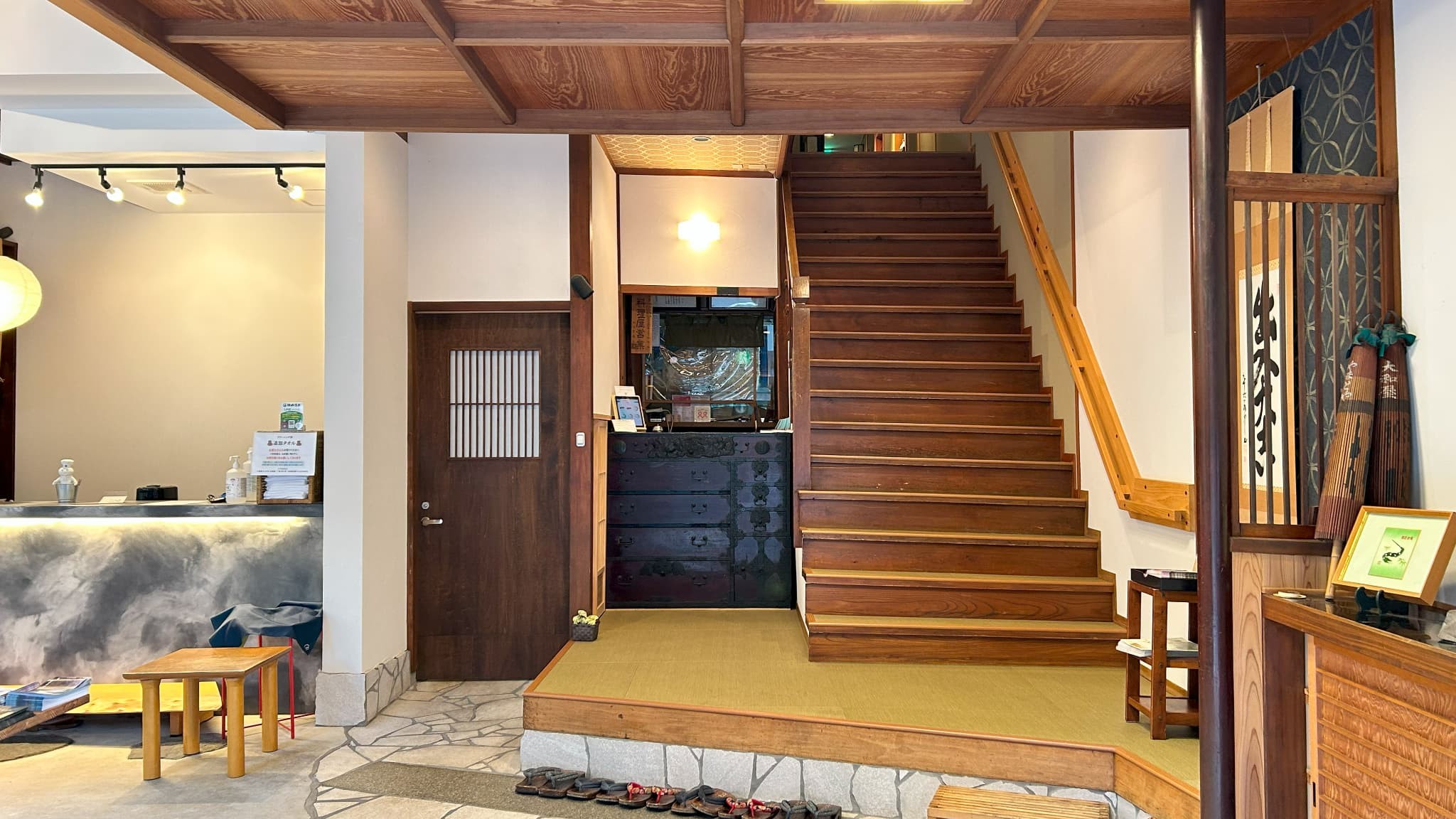 当館の客室は全て２階以上となっております。