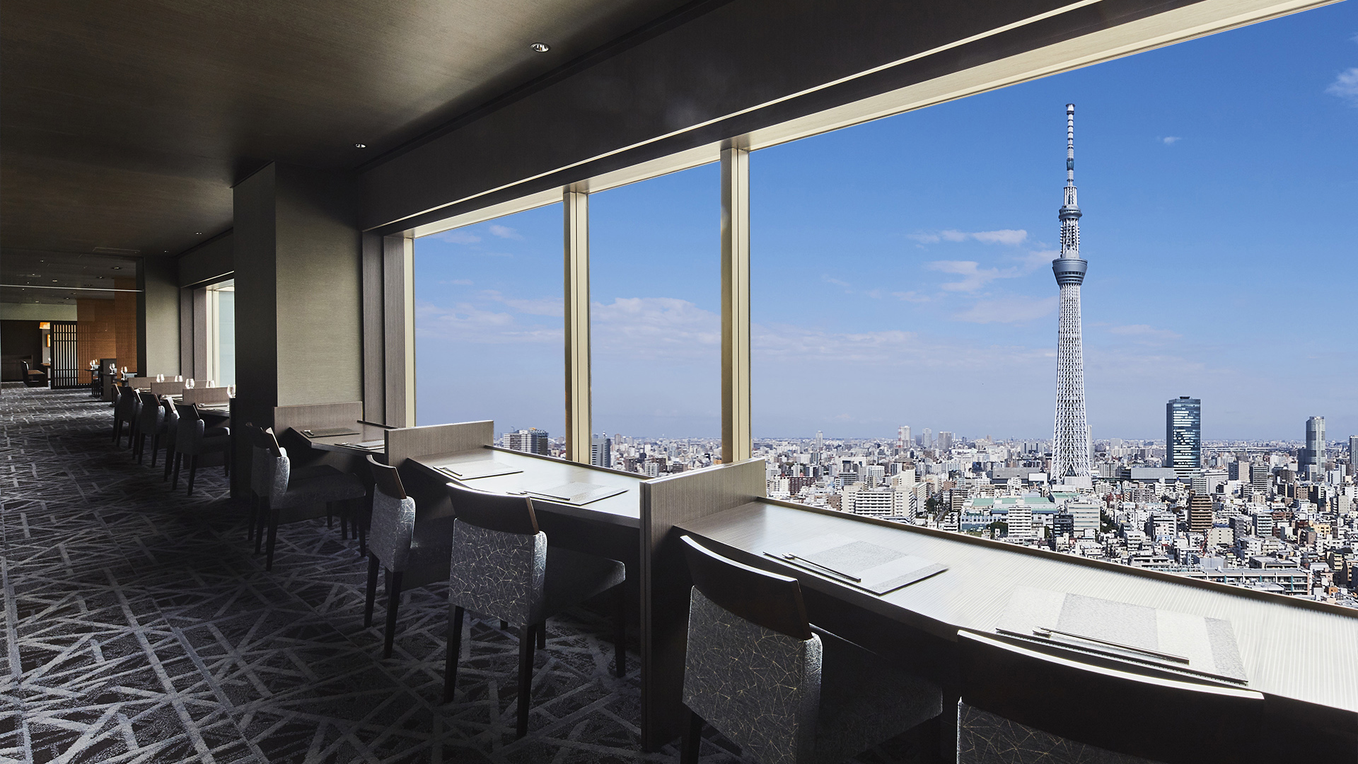 24階スカイツリービューレストラン「簾」