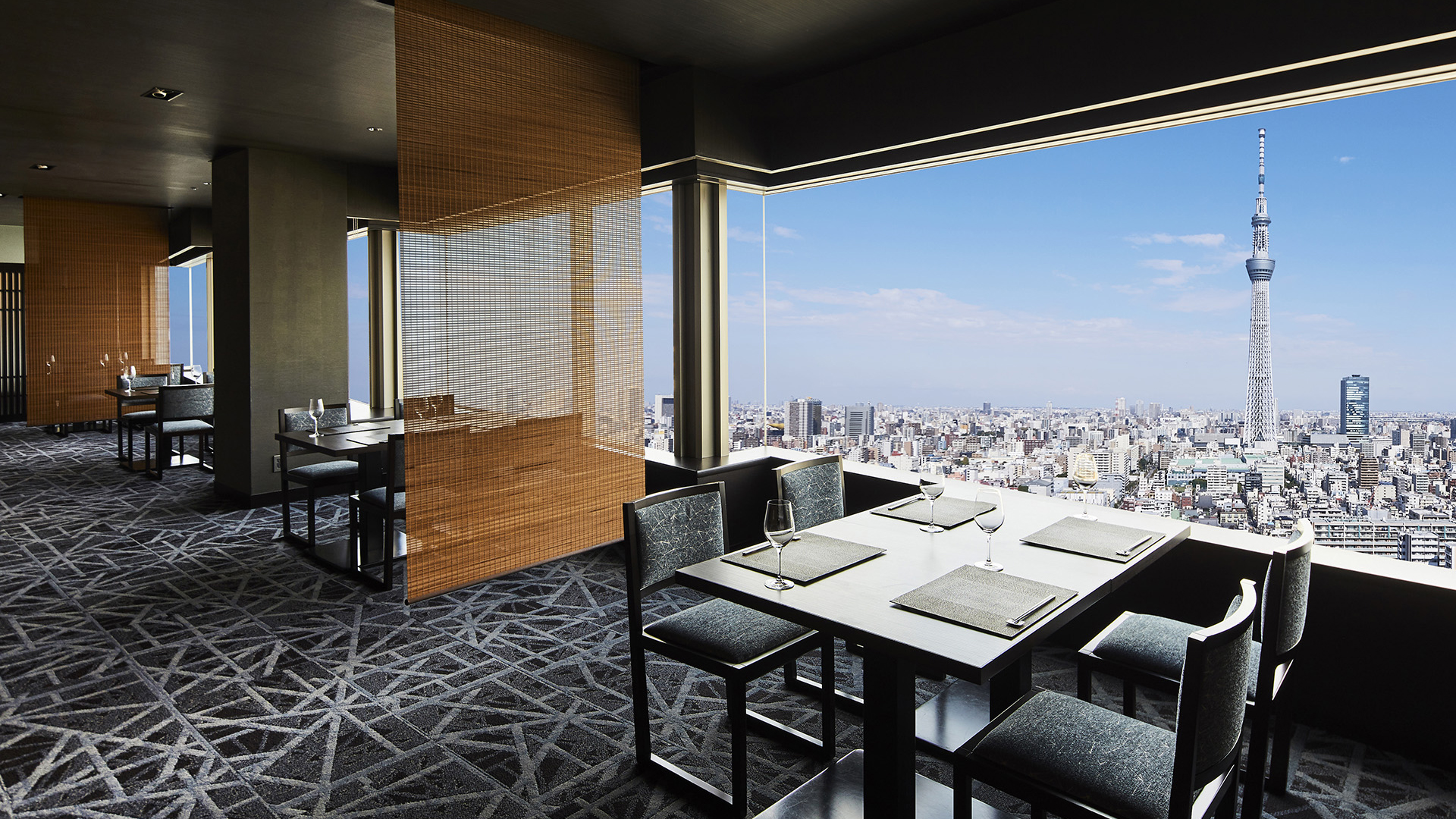 24階スカイツリービューレストラン「簾」