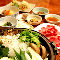 【国産牛のすき焼きプラン】味＆ボリューム満点の大人気プラン。