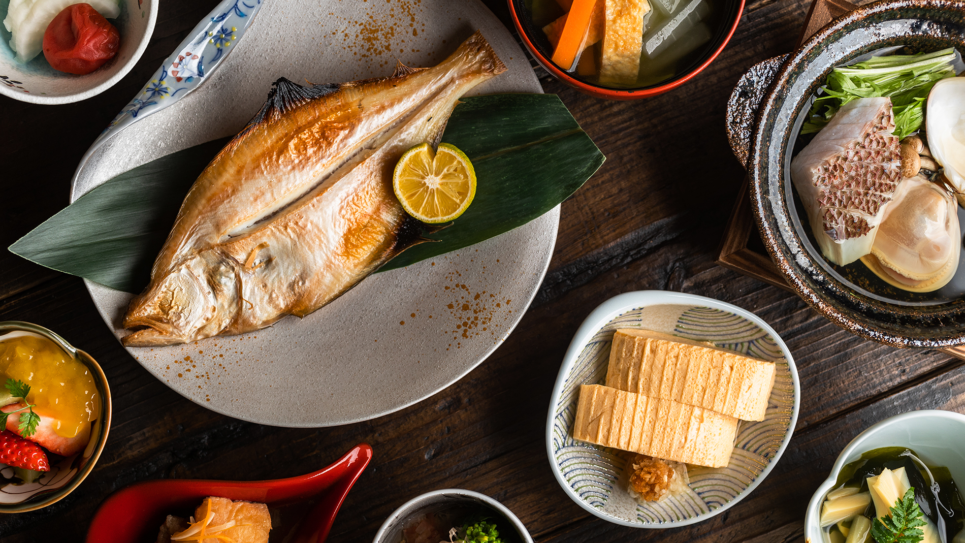 【和朝食】こだわり地元食材を使用した、身体に優しい和朝食です。