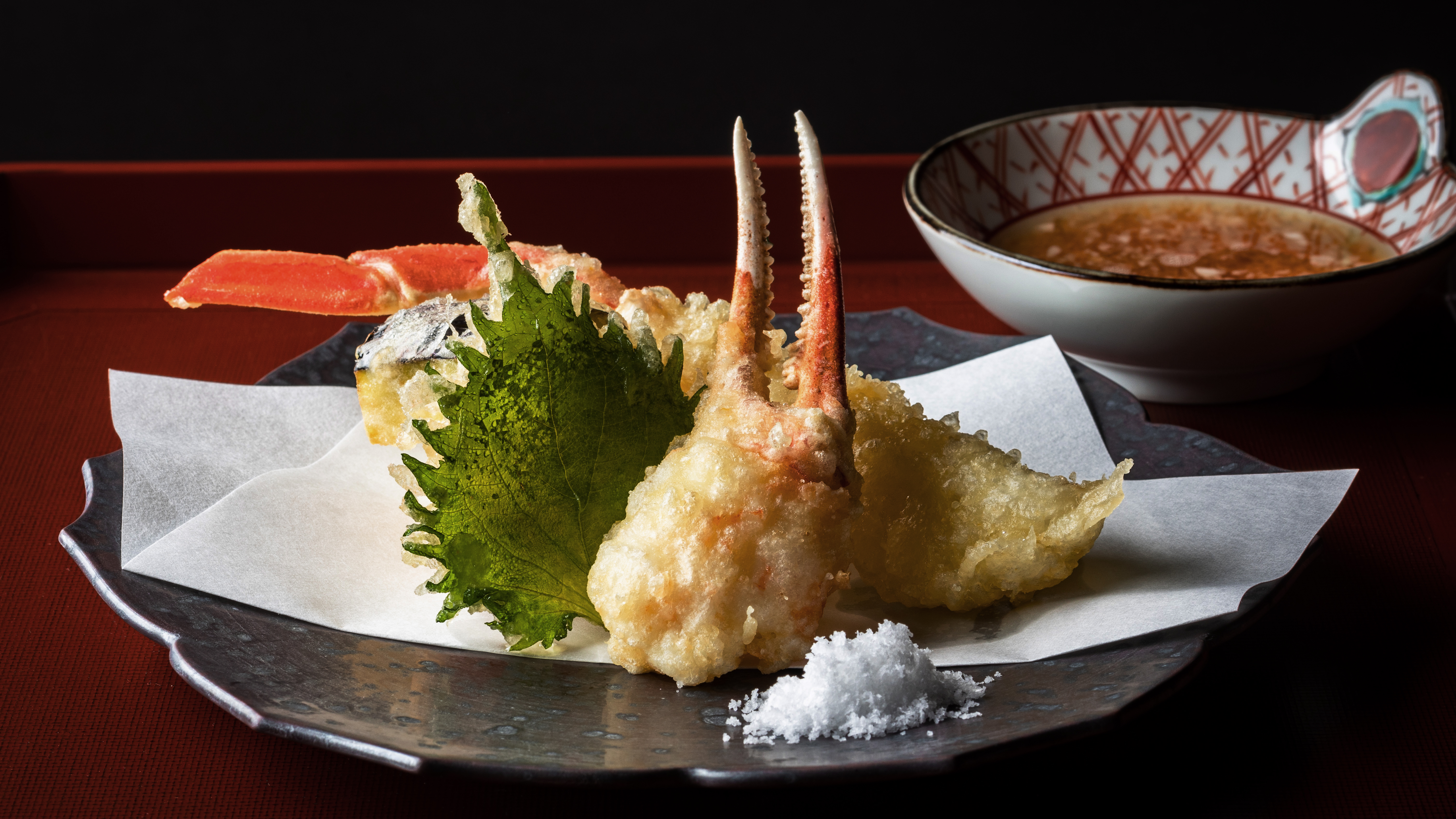 松葉蟹　天婦羅