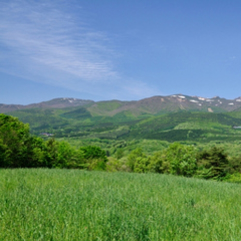 ＊新緑の安達太良山