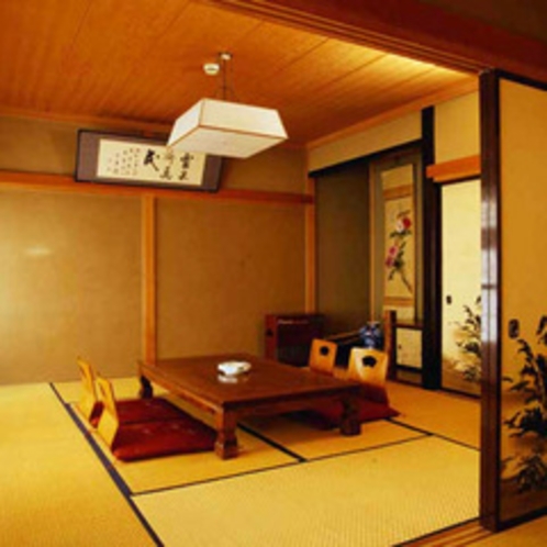 客室は２２室あり、人数などに応じて様々なお部屋をご用意しております。