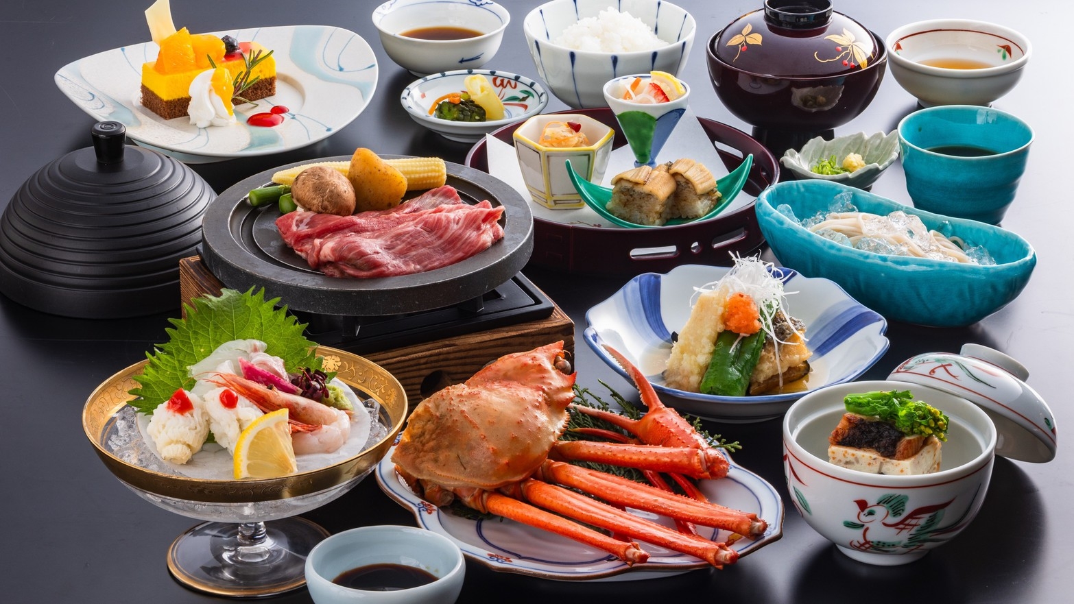 【平日×60歳以上】3500円OFF！季節を綴る但馬の美食旅 ＜和会席「華」＞