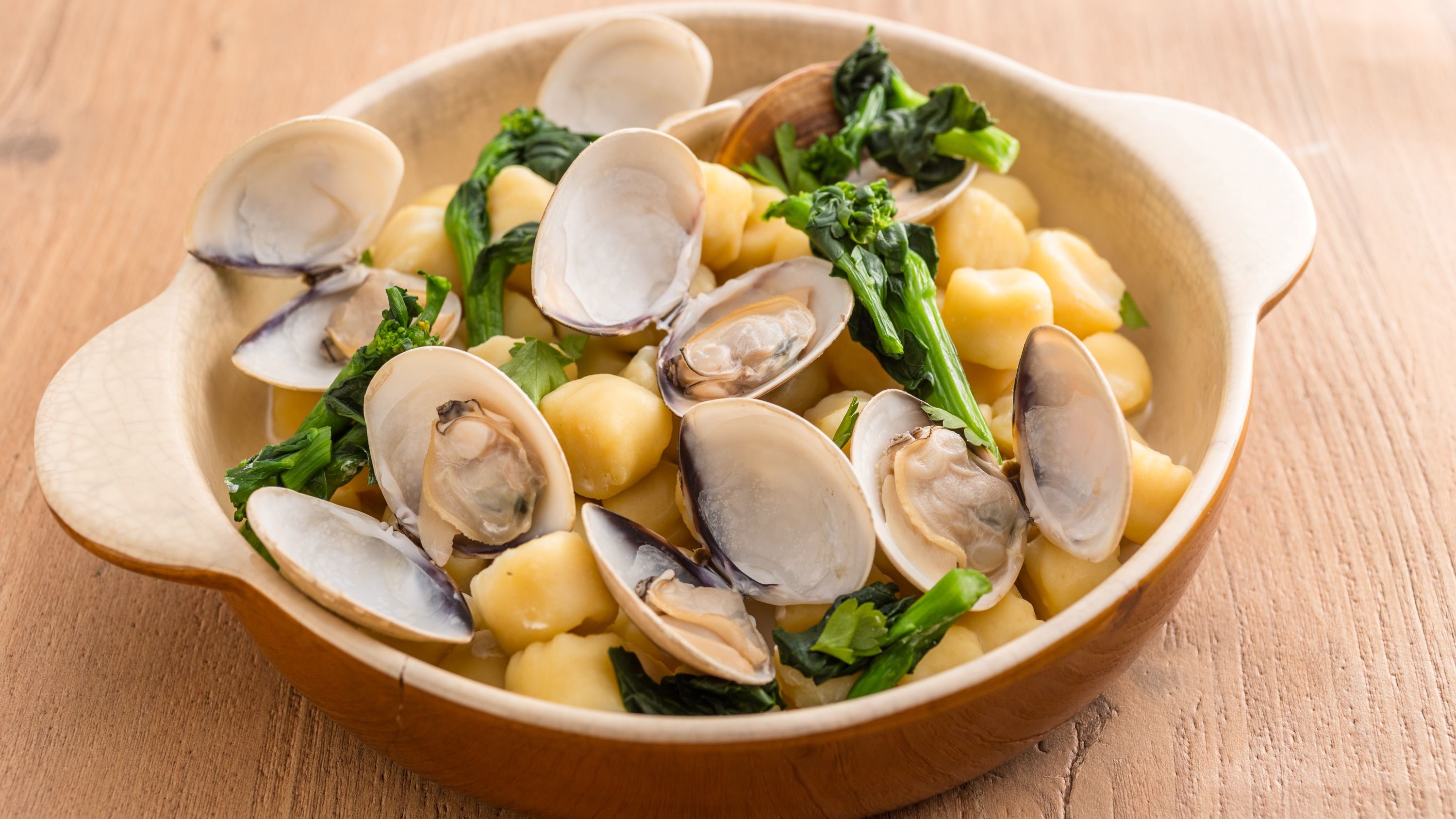 ＜春バイキング＞蛤・ニョッキ・但馬春野菜の塩麹クリーム煮