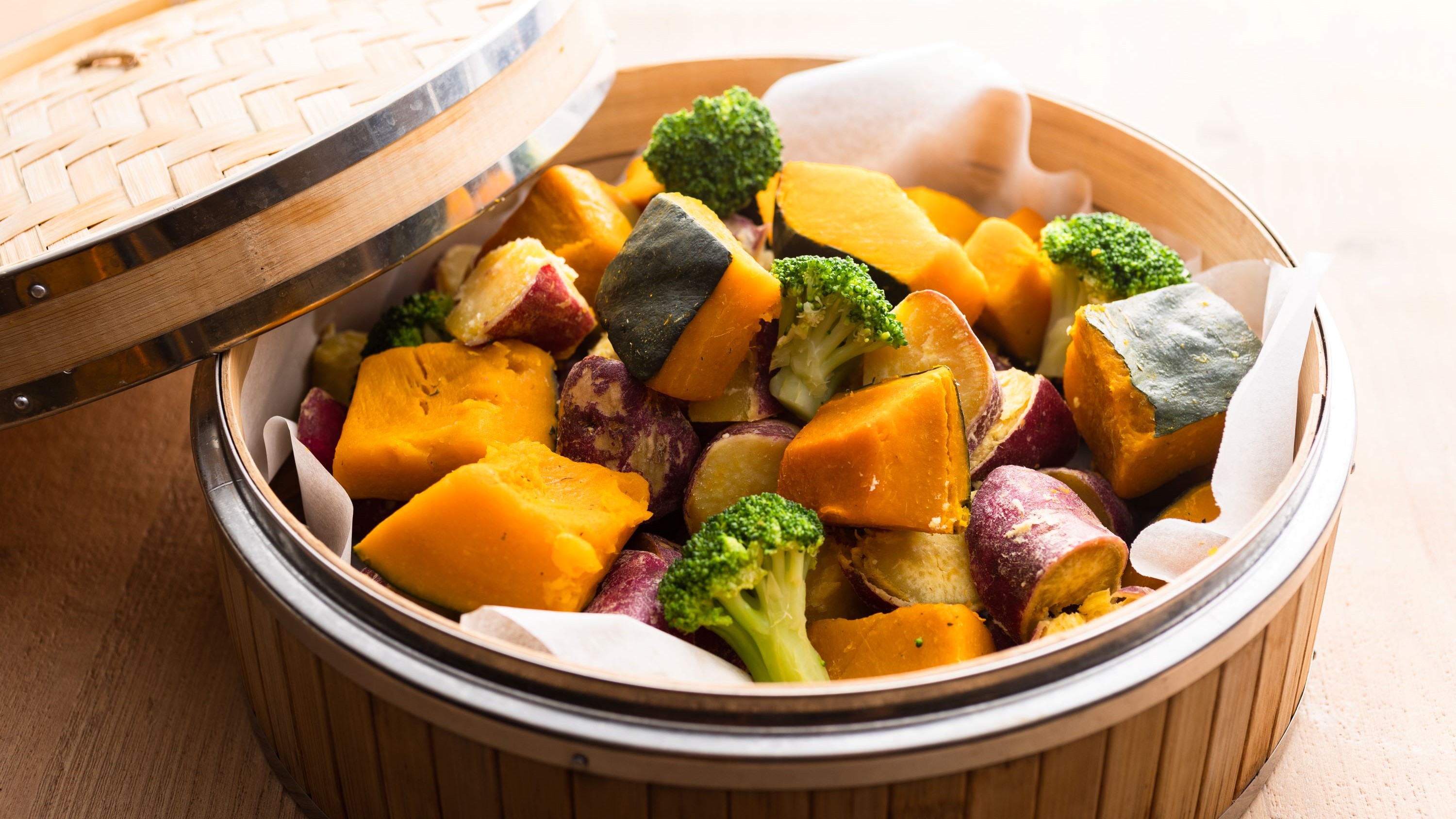 ＜春バイキング＞彩り蒸し野菜