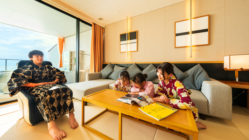 【5％OFF】【楽天スーパーSALE】天空の露天風呂付客室　夕食個室＆2大特典付！＜飲み放題付＞