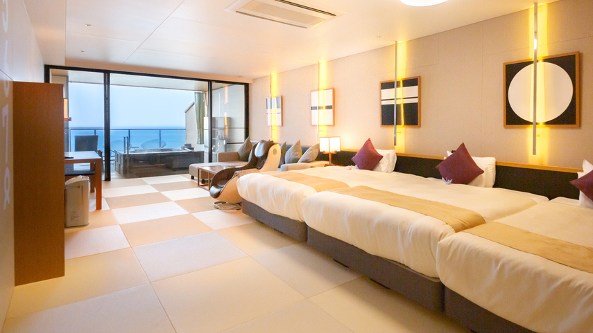 ≪GW限定！天空の露天風呂付客室で温泉三昧！≫【飲み放題付】専用特別会席と選べる朝食♪１泊２食プラン