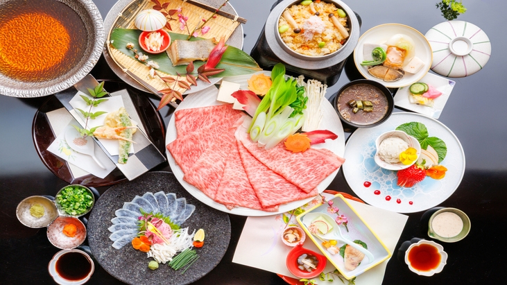 「ゆっくり11時レイトアウト」＜飲み放題付＞天空の露天風呂付客室　特別会席＆選べる朝食！夕食個室確約