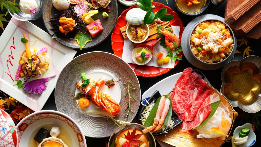 「一番人気！」【飲み放題付】長崎県産牛とズワイ蟹しゃぶしゃぶで冬の味覚を満喫！島原食材満載グルメ会席