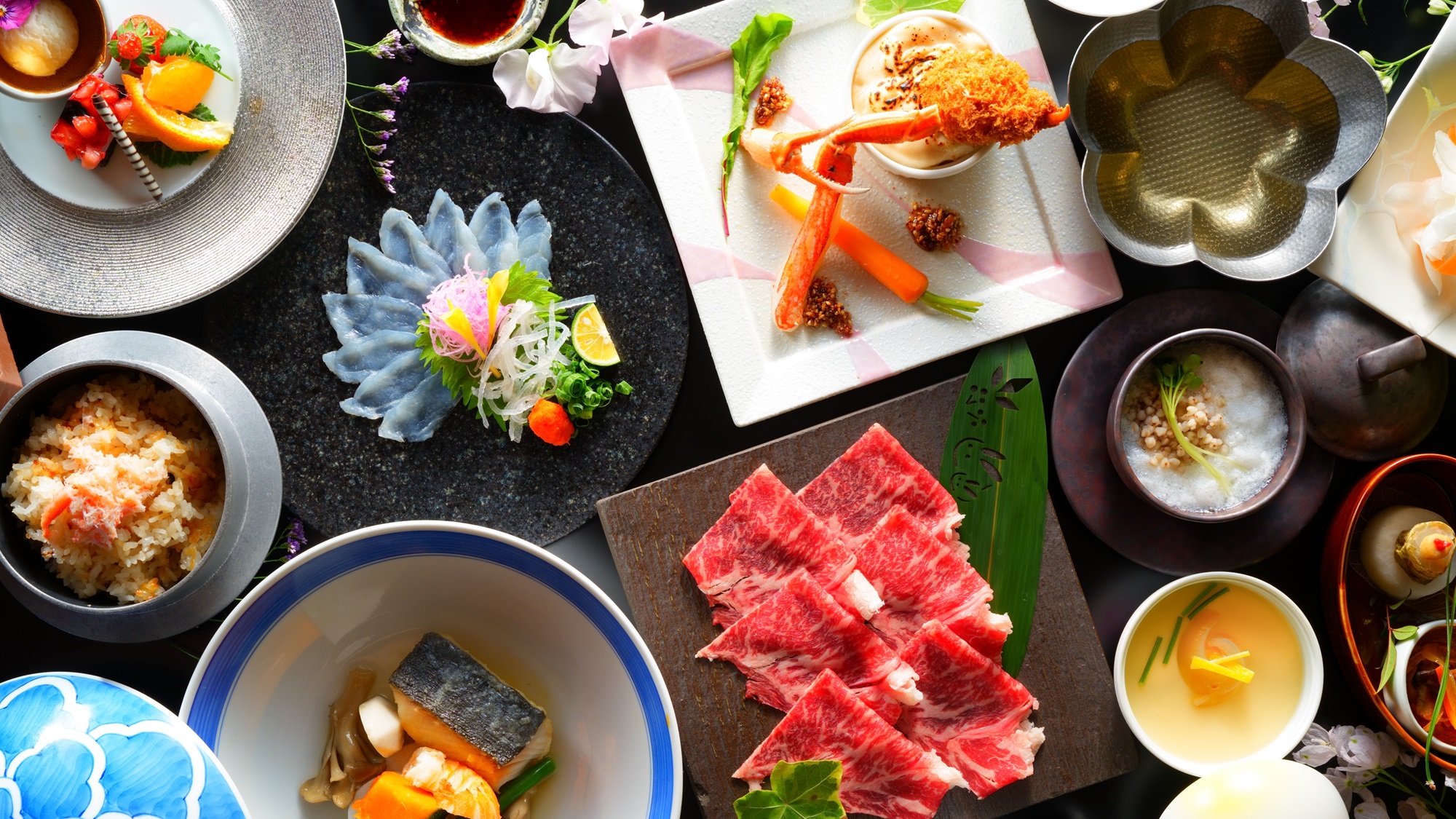 【長崎県産牛しゃぶしゃぶ会席／2025年冬春】五感で味わう季節の味覚。贅を尽くした至福の美食体験を