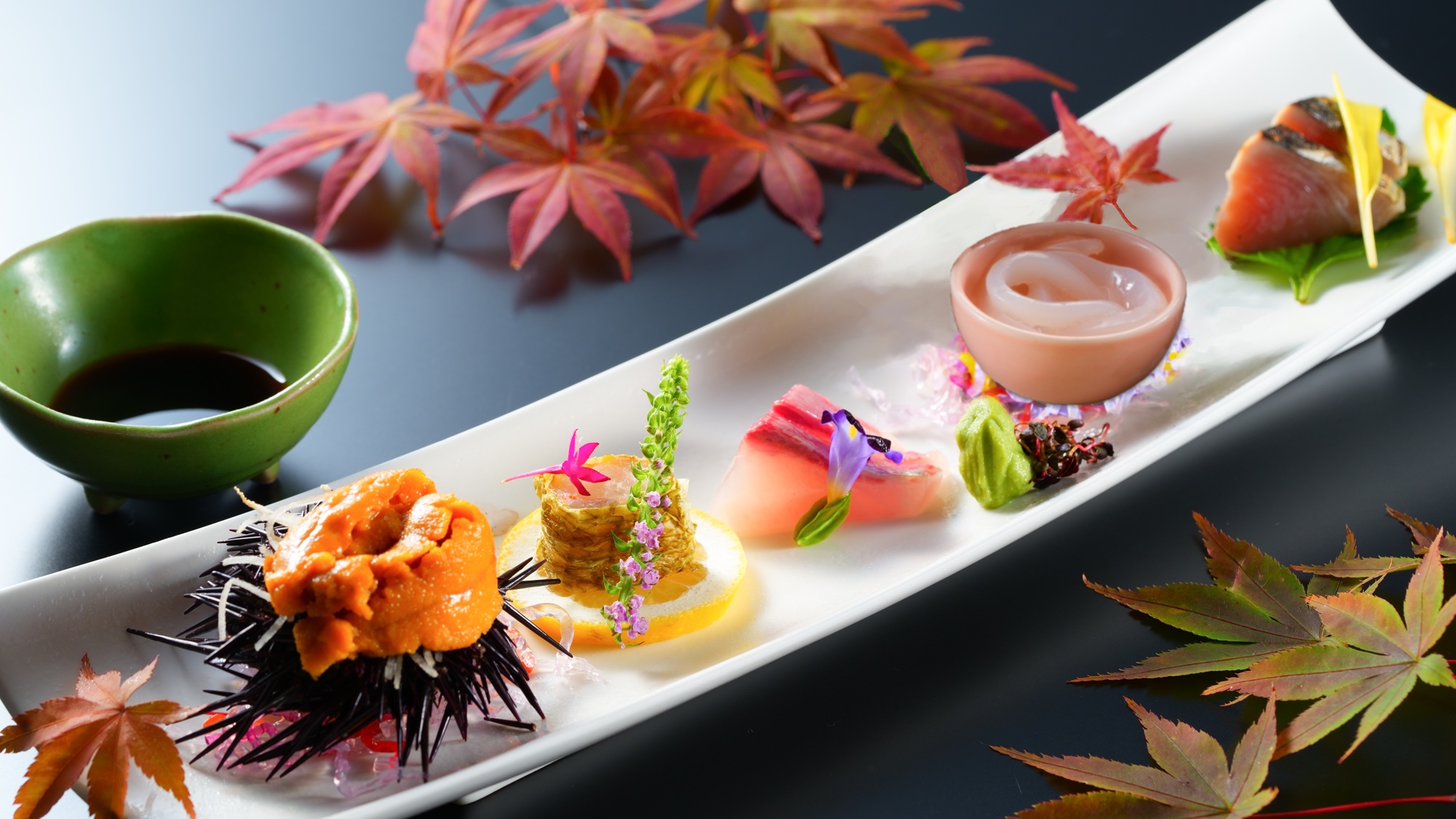 【島原グルメ会席／2025年秋冬】厳選された新鮮な海の幸を一皿に。季節の味わいをお楽しみください