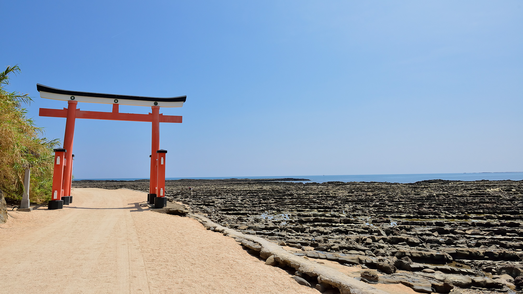 青島を代表する観光スポット「青島」　徒歩で約15分
