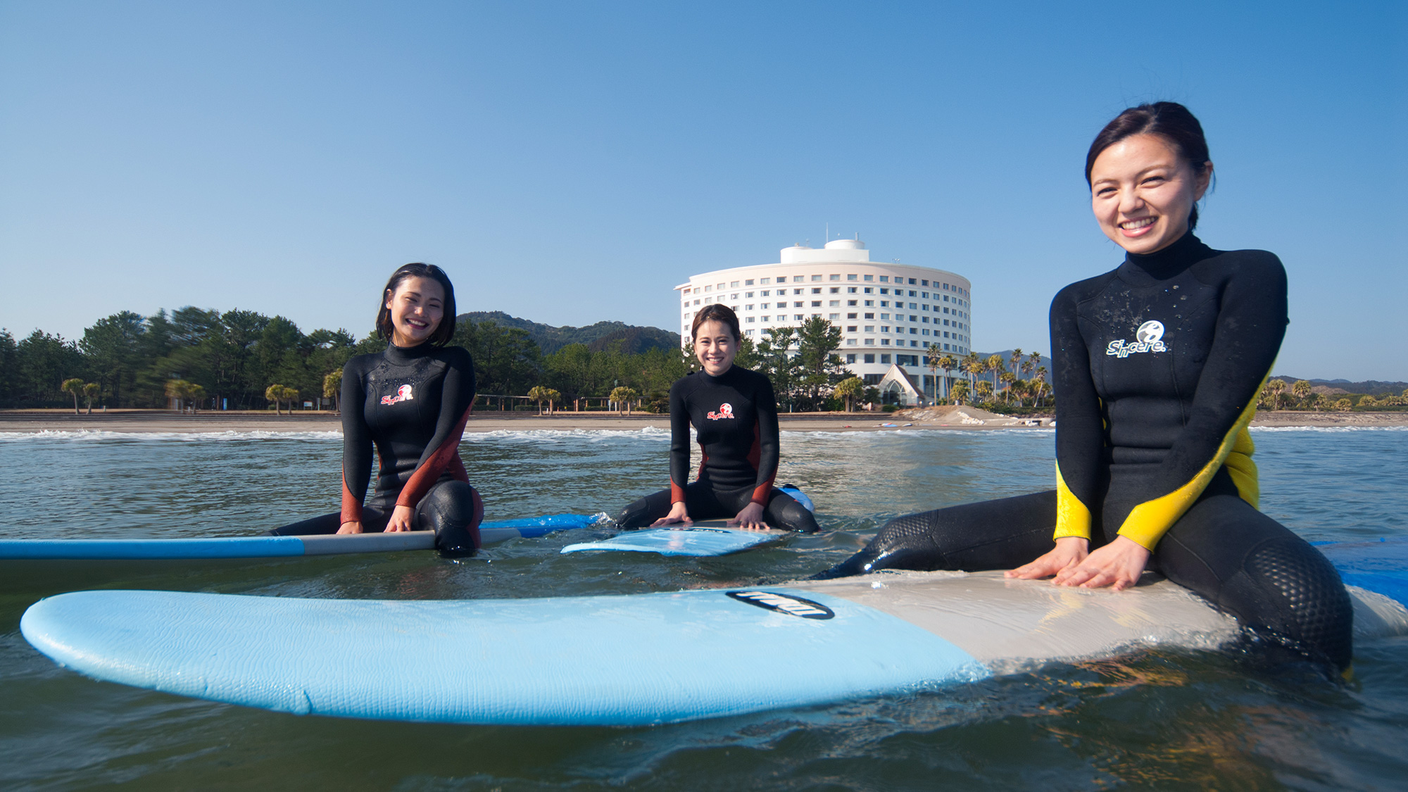 ホテル目の前で楽々体験♪