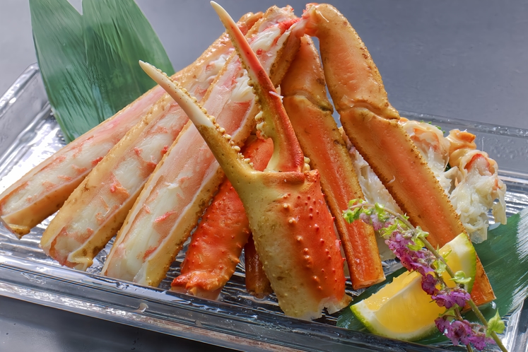 ずわい蟹と金目鯛の煮つけのハーフ会席＿12月～2月マグロフェア※仕入れにより期間短縮もあります。