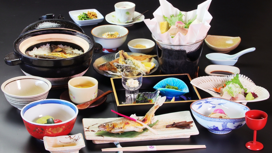 【期間限定】鮎会席プラン！旬の山の味覚で吉野山の季節を感じる一泊二食