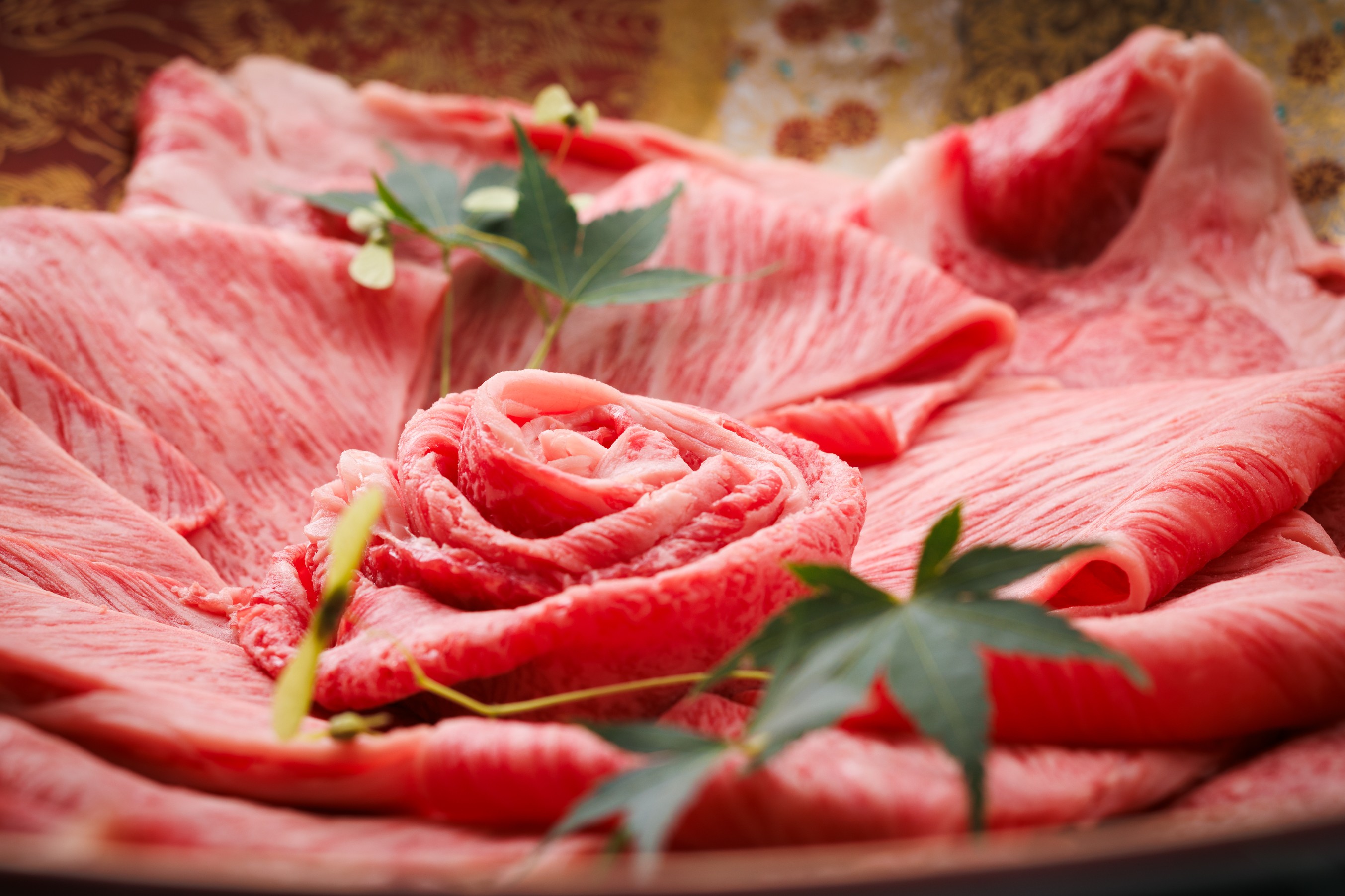 近江牛のすき焼き（大鍋）②