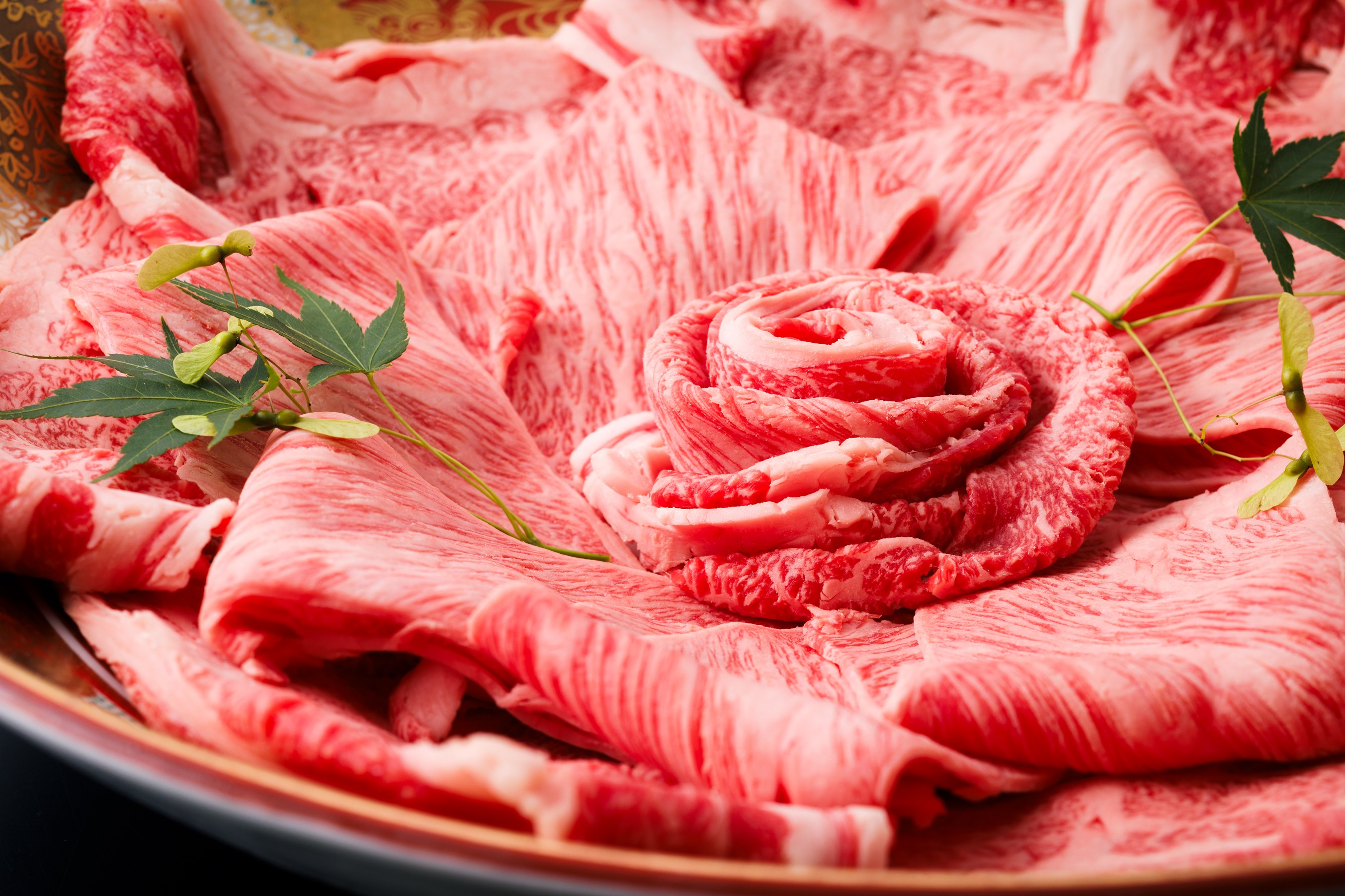 近江牛のしゃぶしゃぶ（大鍋）②