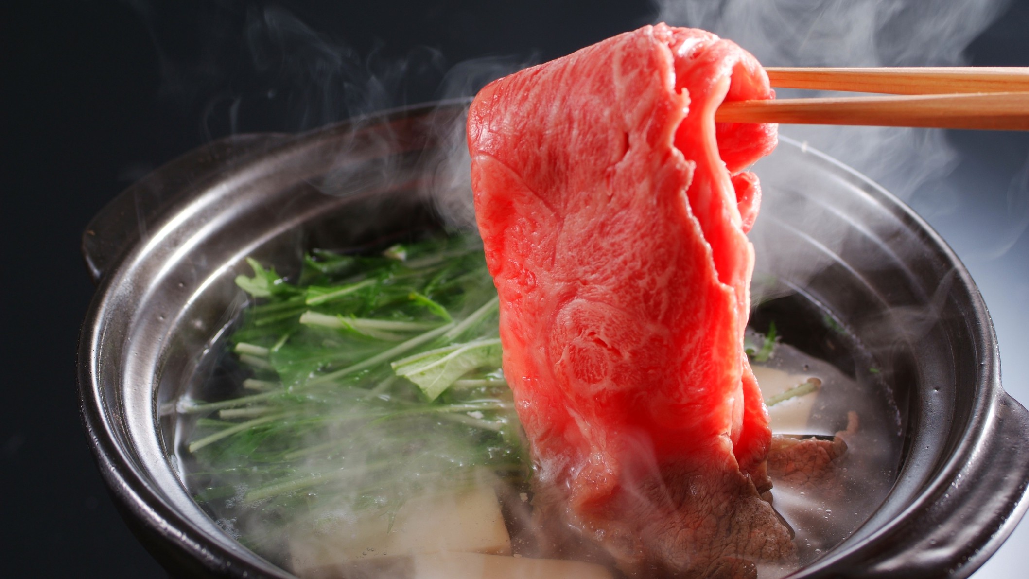 近江牛しゃぶしゃぶプラン　〜口の中でとろけるやわらかさ！！絶品近江牛が食べたい♪〜