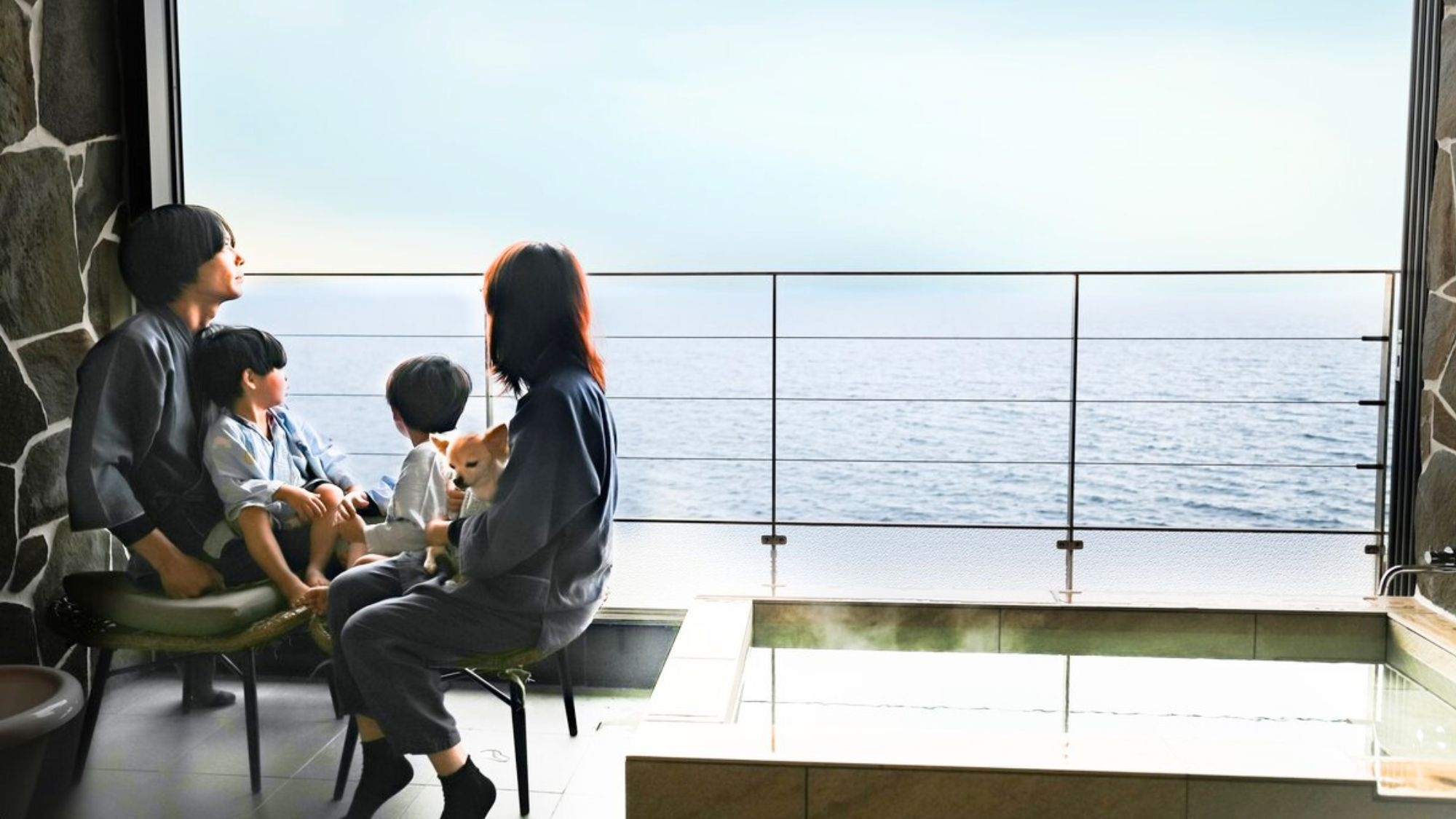 【離れ ゆらぎ】煌めく三河湾と絶景露天風呂｜海に抱かれ、心解き放つ極上プライベート