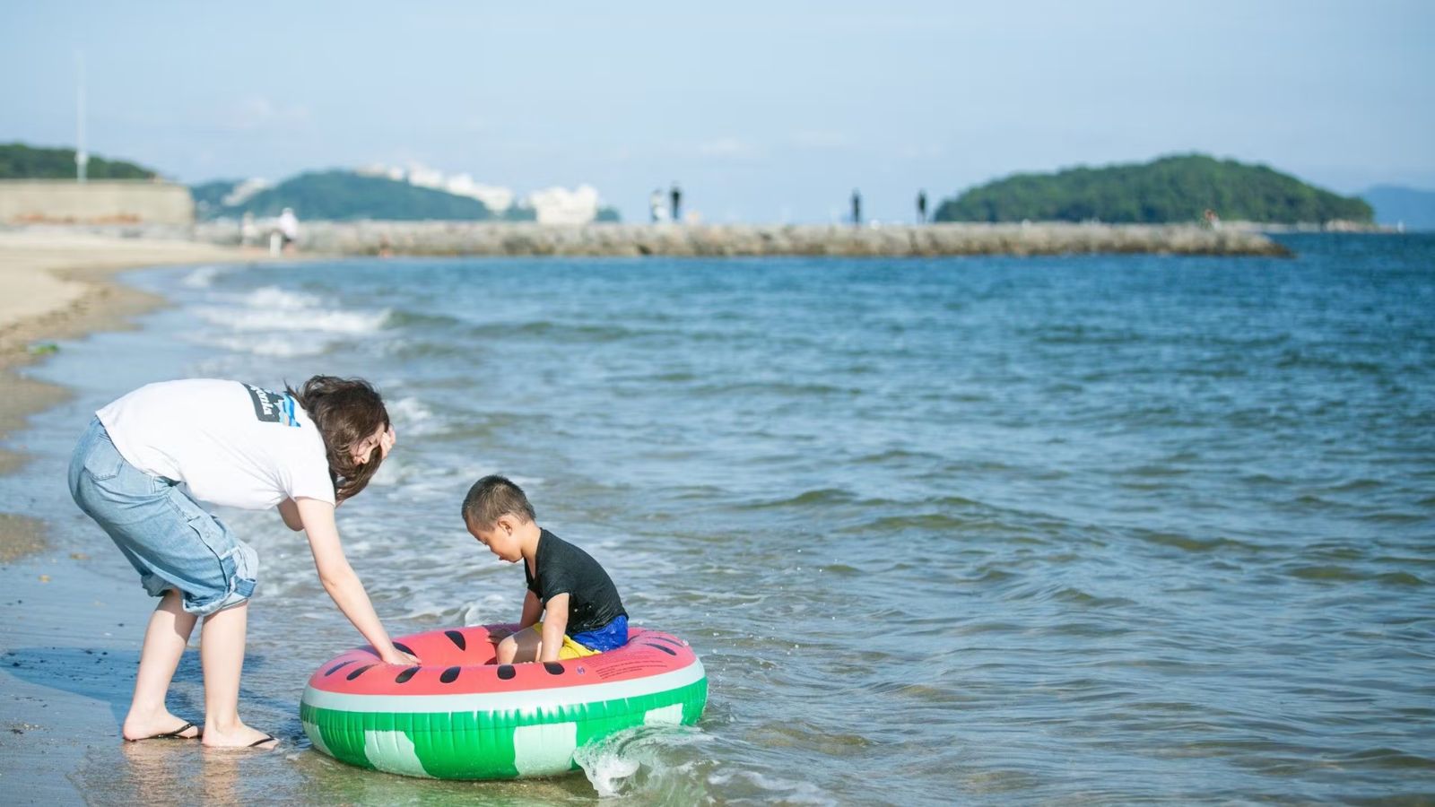 【徒歩２分】お子様も安心の穴場ビーチ