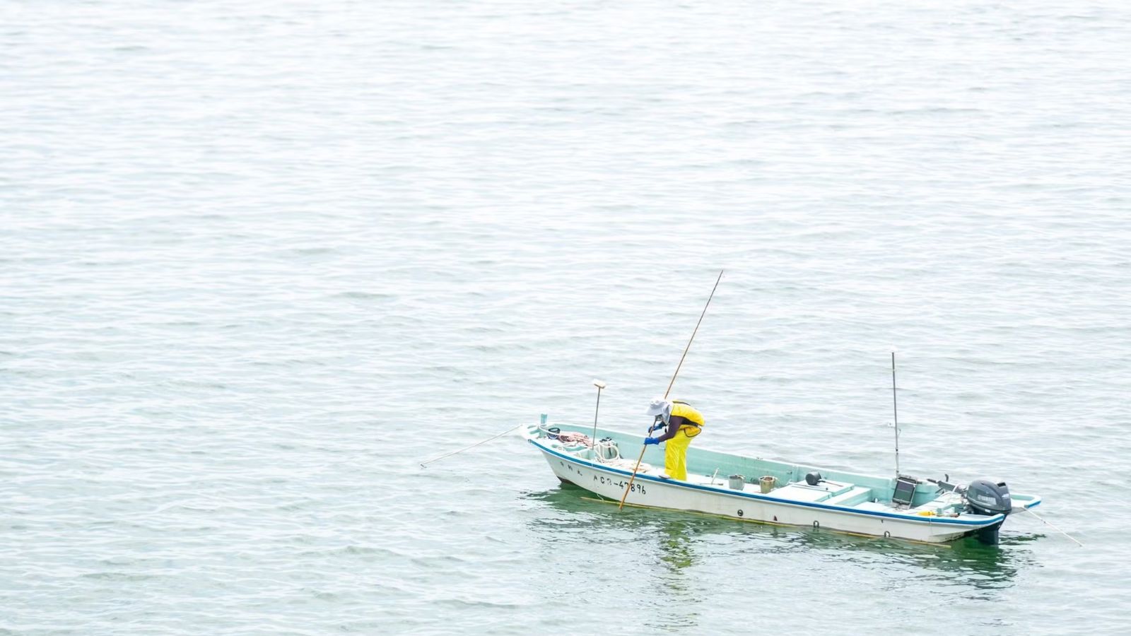 当館から臨む三河湾は穏やかで心安らぎます