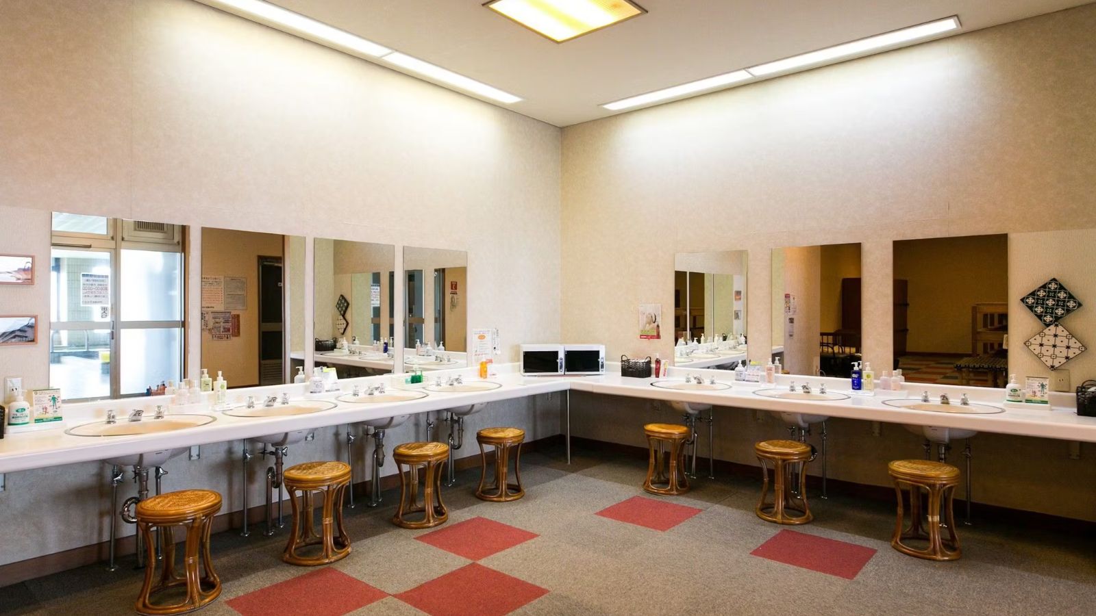 清潔綺麗な脱衣場