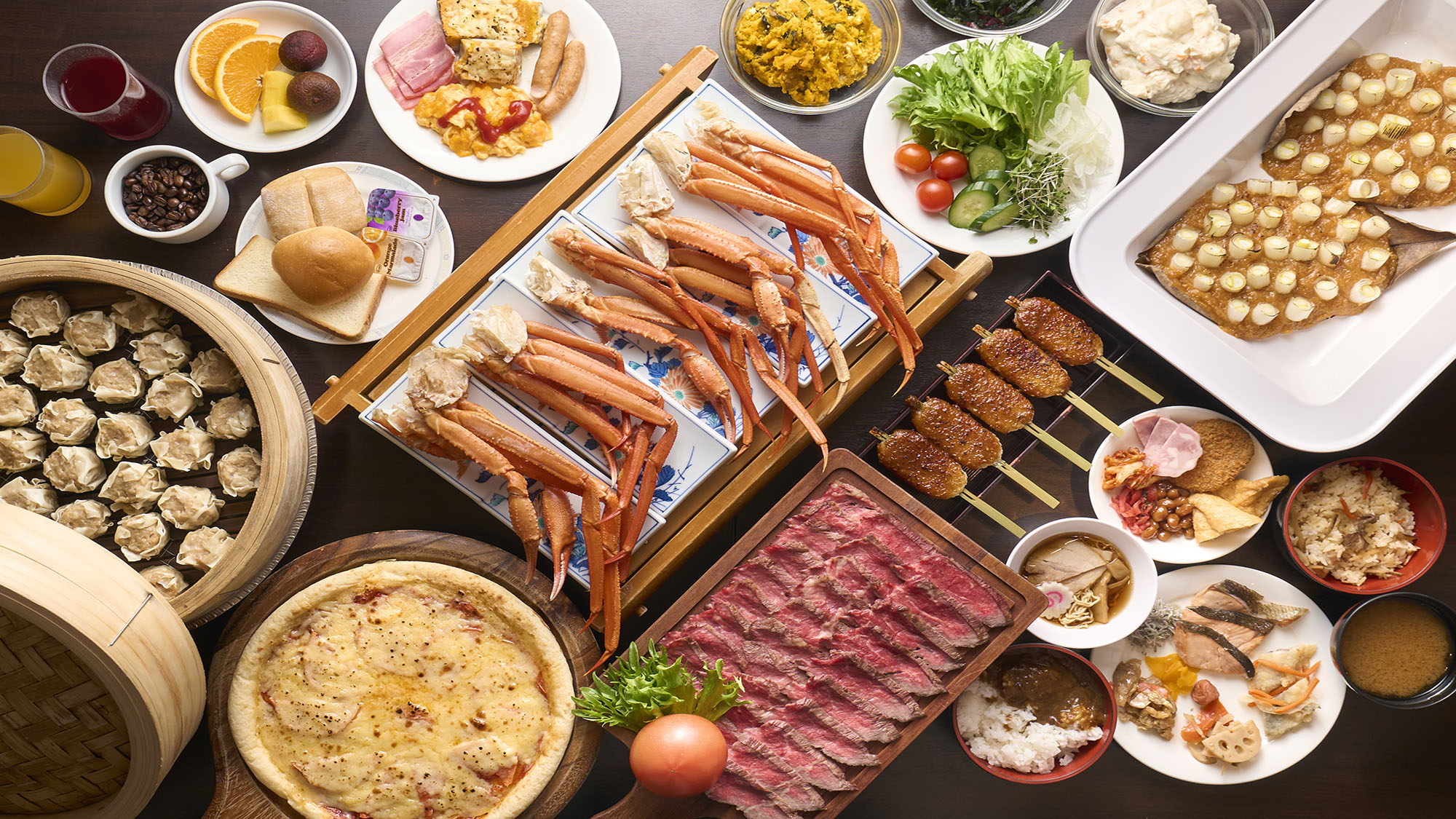 冬の贅沢、紅ズワイガニを朝食ビュッフェにて期間限定で提供