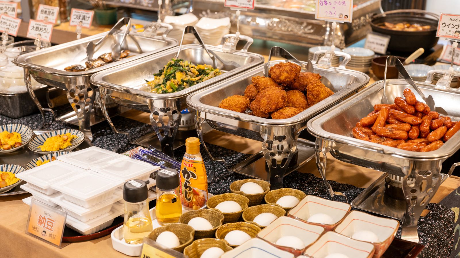 【朝食ビュッフェ】懐かしい、家庭の味でお待ちしています